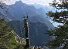 Bergtour Traunstein Cordula Daniel IMG 8462 16-09-03  Der Abstieg geht weiter.